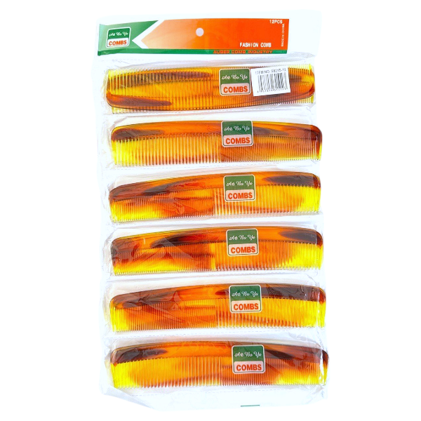 Гребінець-гребінь пластиковий 22,5*4,5 см в асорт. 12шт/уп, гребінець пластиковий гребінь