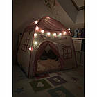 Дитячий намет Kruzzel 23472 з LED‑гірляндою — будиночок для гри, фото 6