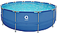 Круглий каркасний басейн для дорослих і дітей Avenli 305 x 76 см для дому та саду із фільтром та насосом, фото 3