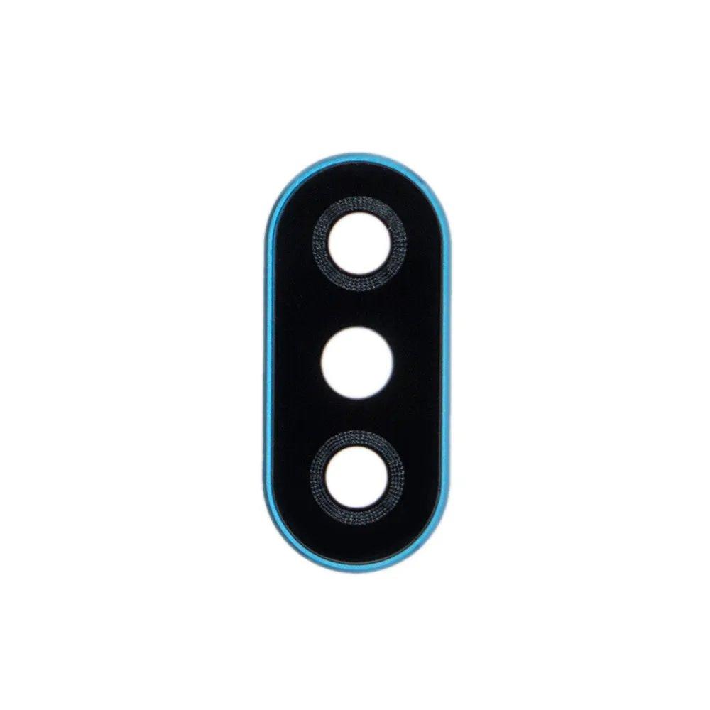 Скло камери для Xiaomi Mi A2 Lite в рамці (Blue) (Original)