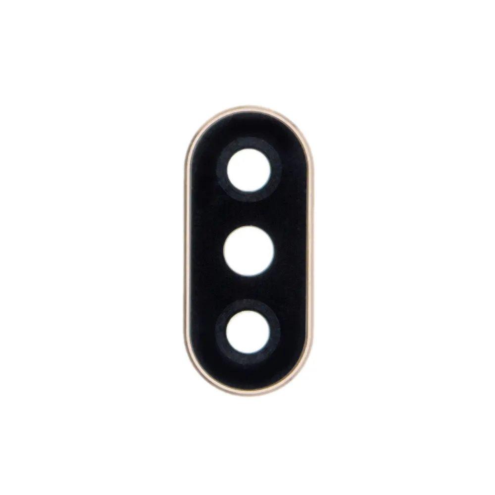Скло камери для Xiaomi Redmi 6 Pro в рамці (Gold) (Original)