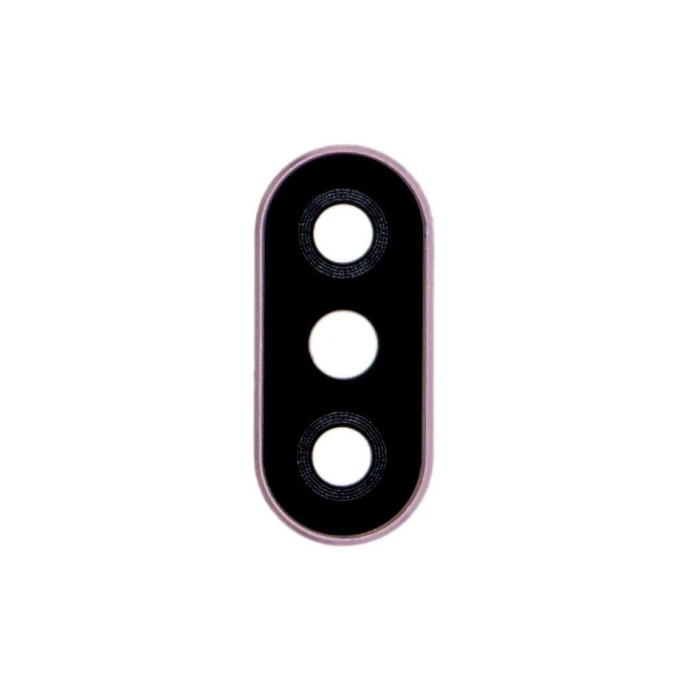 Скло камери для Xiaomi Redmi 6 Pro в рамці (Rose gold) (Original)