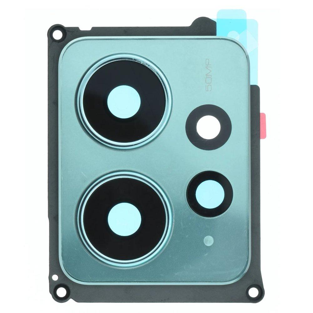 Скло камери для Xiaomi Redmi Note 12 (4G) в рамці (Green) (Original)