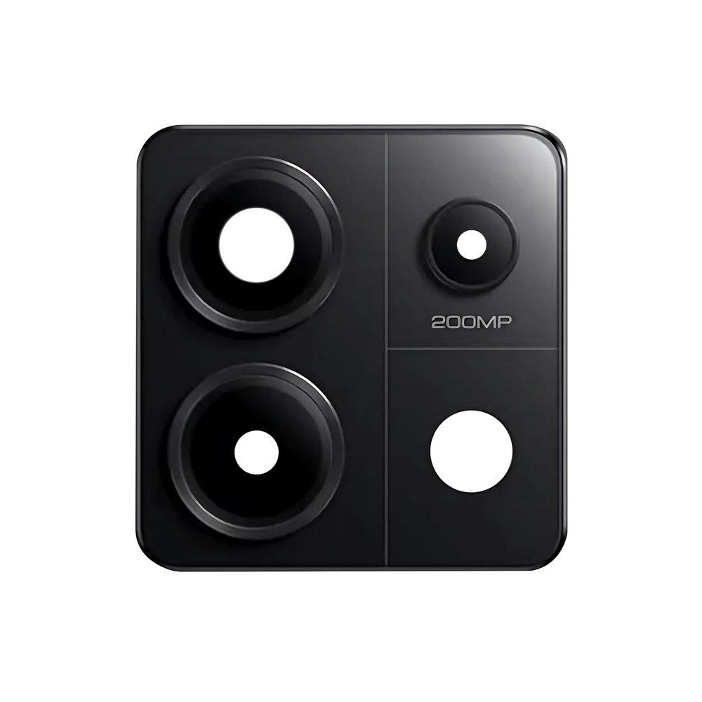 Скло камери для Xiaomi Redmi Note 13 Pro (5G) в рамці (Black) (Original)