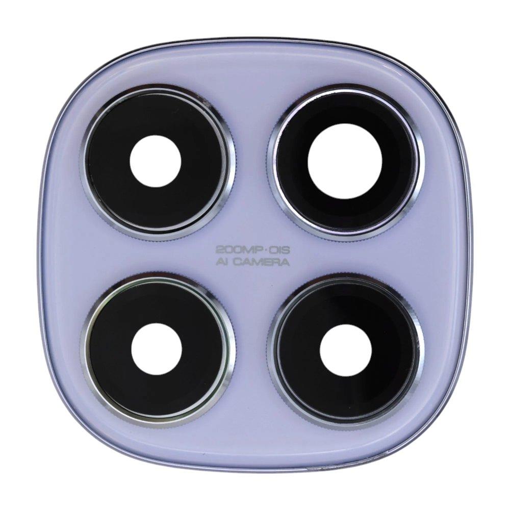 Скло камери для Xiaomi Redmi Note 14 Pro (5G) в рамці (Purple) (Original)