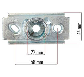 Ухват ножа 33 мм для бензокоси POWERMAT PM-KSS-5S тримач ножа кріплення ножа косарки запасна деталь