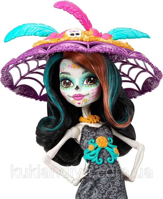 Колекційна Monster High Skelita Calaveras Día De Muertos 2024 Howliday, фото 1
