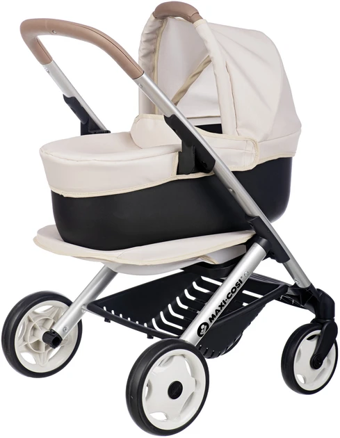 Коляска для ляльки Smoby Maxi-Cosi 3 в 1 Айворі зі знімною люлькою (бежева) 7600253122, фото 1