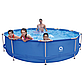 Круглий каркасний басейн для дорослих і дітей Avenli 360 x 76 см для дому та саду із фільтром та насосом 6125 л, фото 3