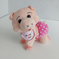 Тварина інтерактивна Свинка, 23см, повзає, музика, рохкає, на бат-кліті, 2 кольори, (9MP 0203)