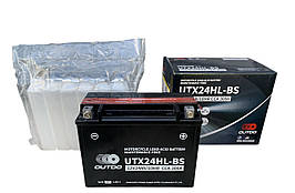 Акумулятор Outdo AGM 12V, 24Ah / 10HR UTX24HL-BS