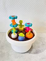 Гра сортер HE795800, 5 ігор, фігурки (овочі, квіти), в коробці, 18-18-12см, фото 6