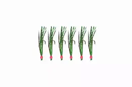 Самодур GC Sabiki SB14006GG (гачок №6, 6 гачків, кол.: Green Glow)