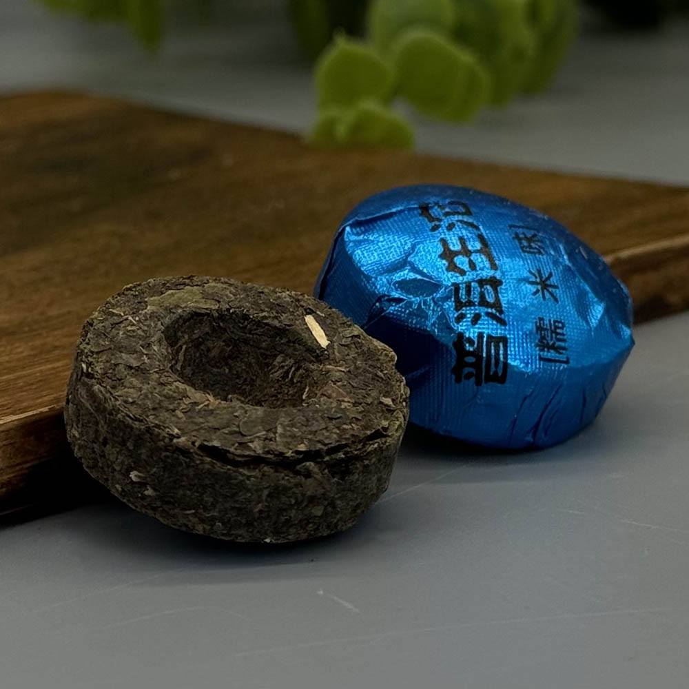 Шу Пуер із клейким рисом у форматі таблетки (1 шт., 5 г), фото 1