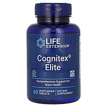 Поліпшення роботи мозку, Cognitex Elite, Life Extension, 60 вегетаріанських таблеток