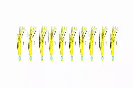 Самодур GC Sabiki SB22010YG (гачок №6, 10 гачків, кол.: Yellow Glow)