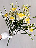 Штучні гелеві нарциси . Букет декоративних нарцисів ( 50 см ), фото 5