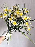 Штучні гелеві нарциси . Букет декоративних нарцисів ( 50 см ), фото 7