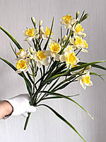 Штучні гелеві нарциси . Букет декоративних нарцисів ( 50 см ), фото 10