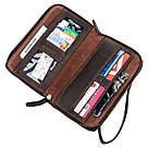 Чоловічий клатч SHVIGEL 11083 шкіряний Коричневий, фото 5