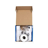 Комплект кранів Thermo Alliance Standart 1/2" Н для сушарки для рушників кутовий білий SF395W15W, фото 6