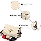 Дивовижна сумка для стильних жінок із натуральної шкіри Vintage 22264 Білий, фото 4