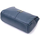 Жіноча практична сумка через плече з натуральної шкіри Vintage 22287 Синя, фото 5