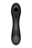 Подвійний вібратор із вакуумною стимуляцією Satisfyer Curvy Trinity 4 чорний, фото 4