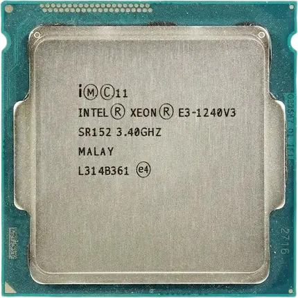 Процесор Intel Xeon E3 1240 v3 LGA 1150 (BX80646E31240V3) Б/В, фото 1