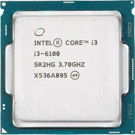Процесор Intel Core i3 6100 LGA 1151v1 (BXC80662I36100) Б/В, фото 1