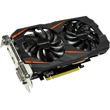 Відеокарта GeForce GTX 1060 6GB Gigabyte WindForce OC (GV-N1060WF2OC-6GD) Б/В, фото 2