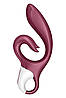 Стимулятор точки G та клітора Satisfyer Love me з вібрацією, бордовий, фото 3