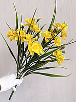Штучні гелеві нарциси . Букет декоративних нарцисів ( 50 см ), фото 5