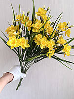 Штучні гелеві нарциси . Букет декоративних нарцисів ( 50 см ), фото 3