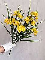 Штучні гелеві нарциси . Букет декоративних нарцисів ( 50 см ), фото 4
