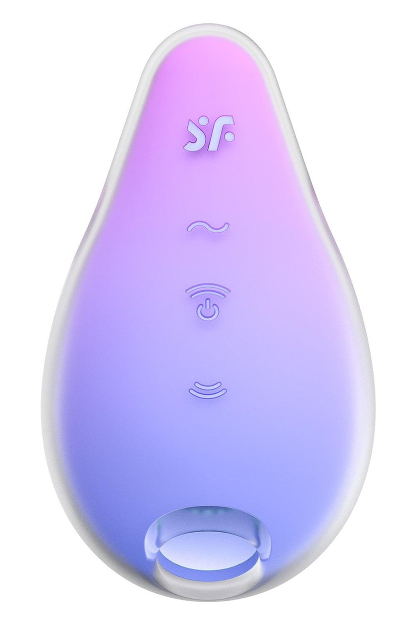Стимулятор з повітряним імпульсом + вібрація Satisfyer Mermaid Vibes бузково-рожевий, фото 1