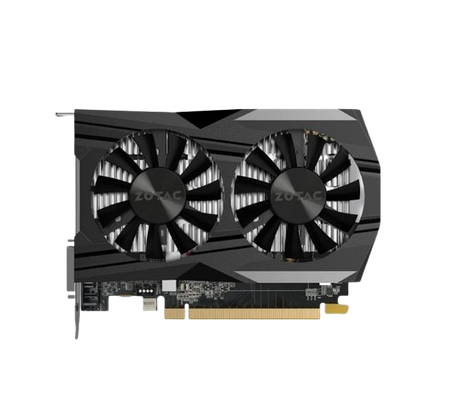 Відеокарта GeForce GTX 1050 Ti 4GB Zotac OC Edition (ZT-P10510B-10L) Б/В, фото 1