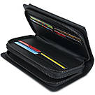 Клатч чоловіча з натуральної шкіри Vintage 14833 Чорний, фото 8