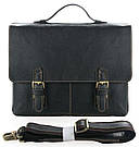 Портфель Vintage 14248 Чорний, фото 4