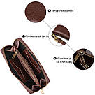 Чоловічий шкіряний клатч SHVIGEL 19124 Коричневий, фото 4