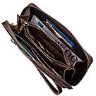 Чоловічий шкіряний клатч SHVIGEL 19124 Коричневий, фото 6