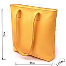 Стильна жіноча сумка Shvigel 16358 Жовтий, фото 3