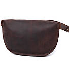 Матова жіноча бананка Shvigel 16395 Коричневий, фото 2