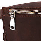 Матова жіноча бананка Shvigel 16395 Коричневий, фото 7