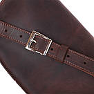 Матова жіноча бананка Shvigel 16395 Коричневий, фото 8