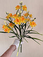 Штучні гелеві нарциси . Букет декоративних нарцисів ( 50 см ), фото 5