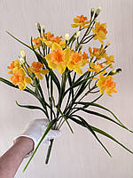 Штучні гелеві нарциси . Букет декоративних нарцисів ( 50 см ), фото 3
