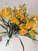 Штучні гелеві нарциси . Букет декоративних нарцисів ( 50 см ), фото 9