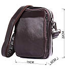 Сумка Vintage 14544 з натуральної шкіри Коричнева, фото 3