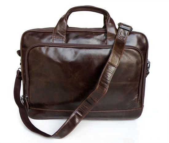Сумка чоловіча Vintage 14152 Коричнева, фото 1